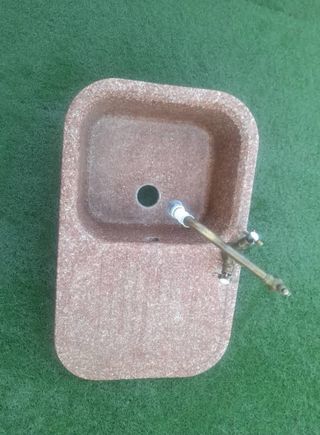 Fregadero de piedra natural