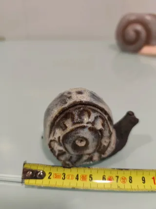 Set 4 Caracoles Cerámica Decorativos. "16"