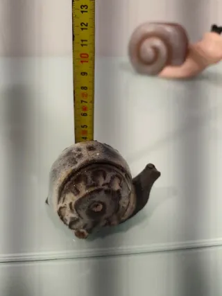 Set 4 Caracoles Cerámica Decorativos. "16"