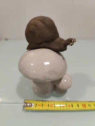 Set 4 Caracoles Cerámica Decorativos. "16"