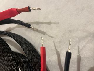 Cabos de Coluna Ataudio Ribbon Pretos -m