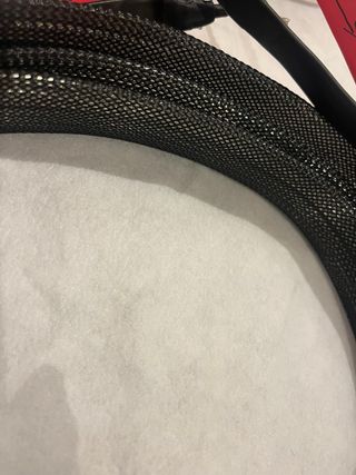 Cabos de Coluna Ataudio Ribbon Pretos -m