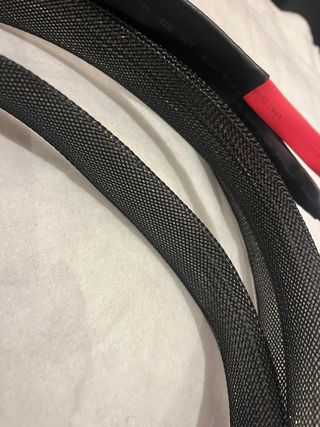 Cabos de Coluna Ataudio Ribbon Pretos -m