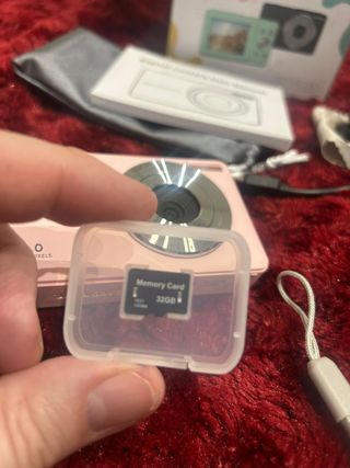 Cámara Digital 1080P Rosa