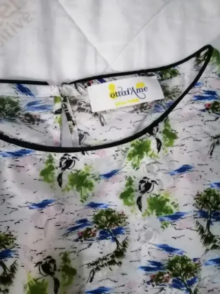 Abito Ottod'ame fantasia floreale tg 42/44