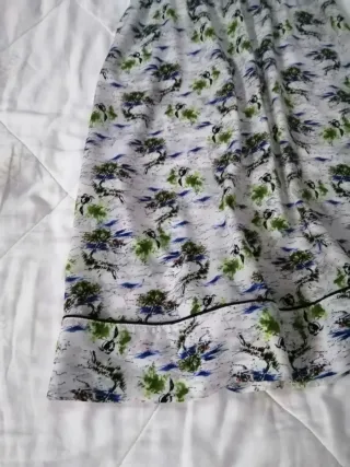 Abito Ottod'ame fantasia floreale tg 42/44