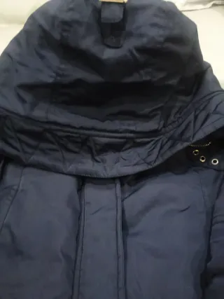 Parka azul marino mujer T. S