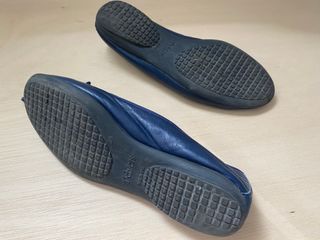 Bailarinas D'Chicas Piel Azul Talla 38