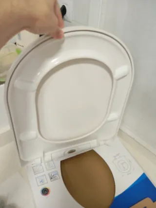 Tapa de inodoro amortiguada Roca