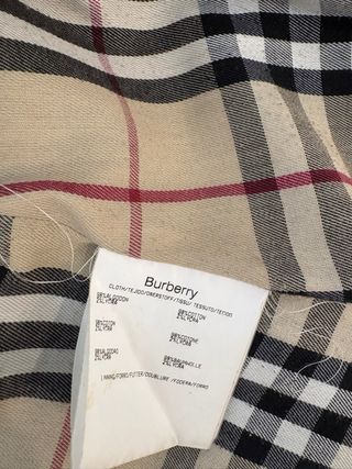 Americana Burberry Pana verde