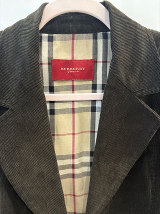 Americana Burberry Pana verde