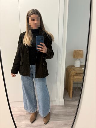 Americana Burberry Pana verde