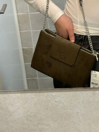 Bolso Parfois marrón/ caqui