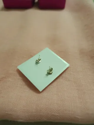 Pendientes Plata Flor Multicolor