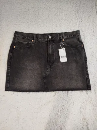 Falda vaquera mini Mango Elena