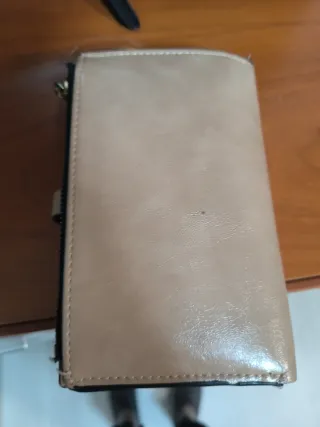 Monedero Beige