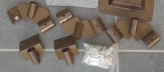 Piezas para pérgola y cortina