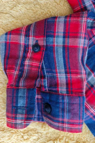 Camisa Zara cuadros hombre Talla S