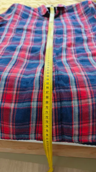 Camisa Zara cuadros hombre Talla S