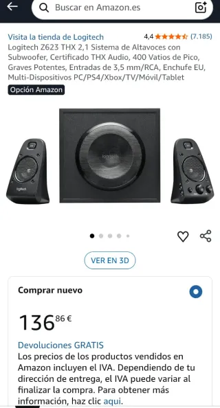 Altavoz THX Z623