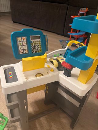 Supermercado y carrito de la compra