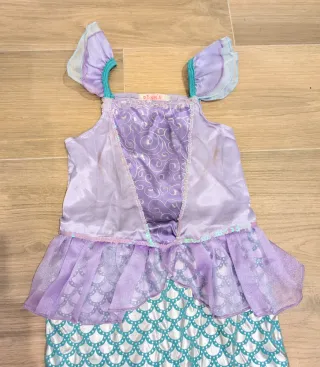 Disfraz Sirena Morado y Verde