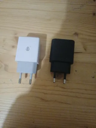 Dos cabezas de cargador