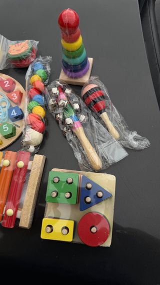 Juguetes Montessori Madera Bebés