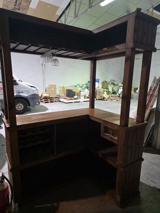 Mueble Bar Decorativo Madera