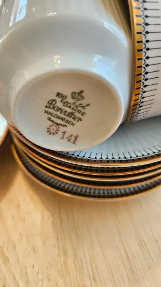 Juego café Rosenthal vintage Alemania 6 tazas