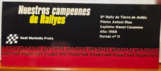 Seat Marbella Proto Rally 1/43