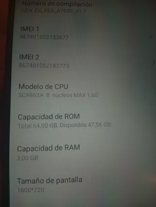 ZTE Blade A71 64GB 3GB RAM