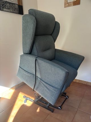 Sillón relax tela elevación