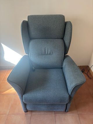 Sillón relax tela elevación