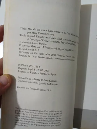 Más allá del temor las enseñanzas de Don Miguel...