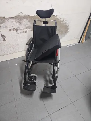 Silla de ruedas de alumino