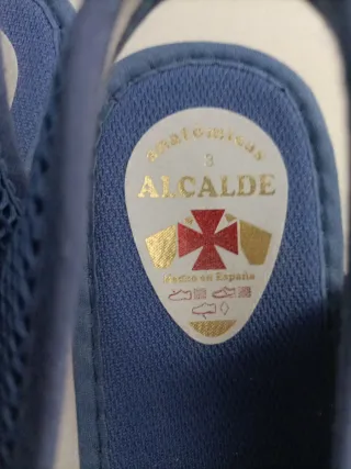 Zapatillas CALDE Mujer Talla 40 Azul
