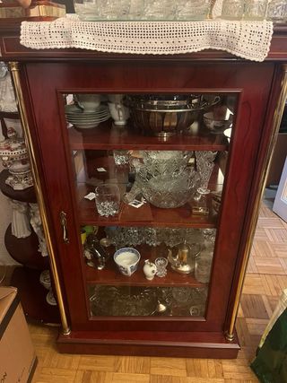 Mesa comedor vintage + 7 sillas