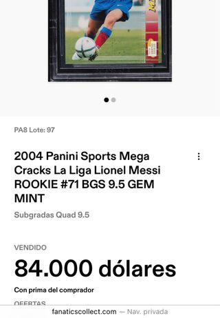 Sobre precintado Panini Megacracks Liga 2004-2005