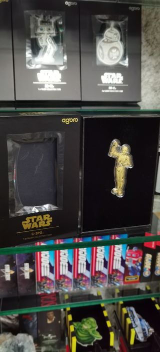 Moneda Star Wars C-3PO Plata Prof