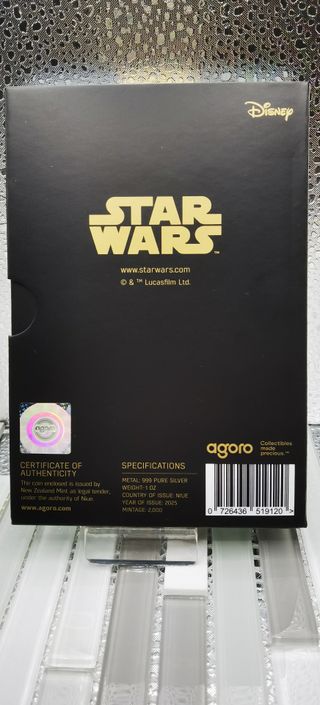 Moneda Star Wars C-3PO Plata Prof