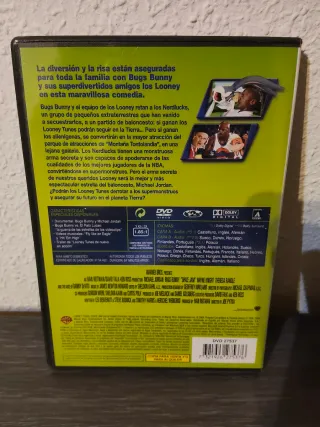 Pack DVD Space Jam y Looney Tunes