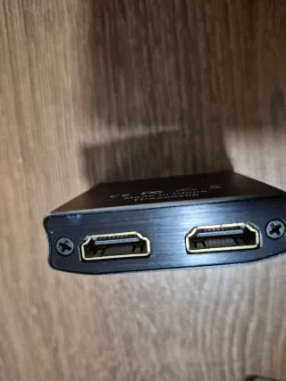 Divisor HDMI VWRHAR 2 Entradas 1 Salida 4K 60Hz 3D