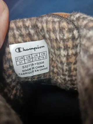 Scarpe Champion Rebound Mid Bambino misura 31