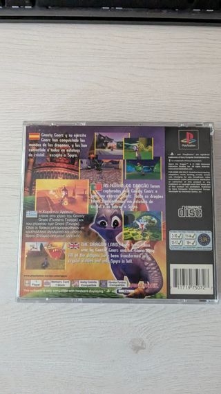 Spyro the Dragon PS1 PAL España