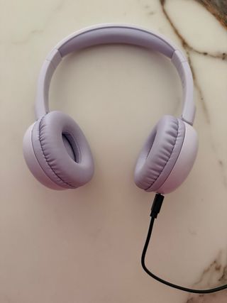 Cascos infantiles morados