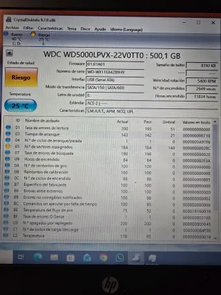 Disco Duro WDC 500 GB