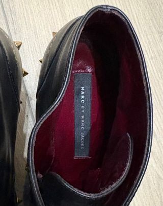 Botines Marc Jacobs T38 Tachuelas Doradas