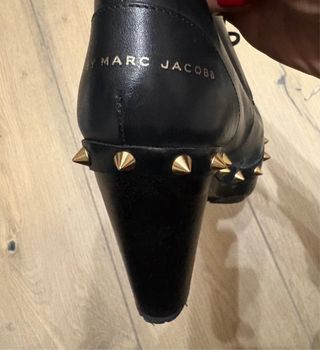 Botines Marc Jacobs T38 Tachuelas Doradas