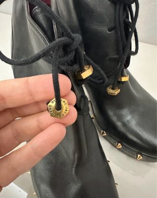 Botines Marc Jacobs T38 Tachuelas Doradas